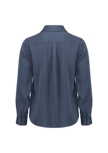 Picture of Biz Corporates Ladies Evelyn Long Sleeve Button Down Blouse